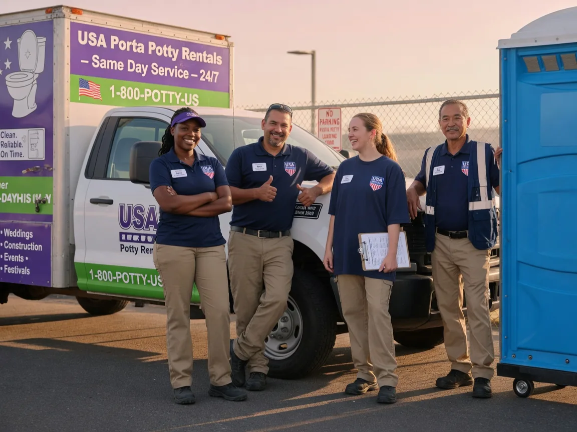 Porta Potty Rental company in Wapanucka, OK